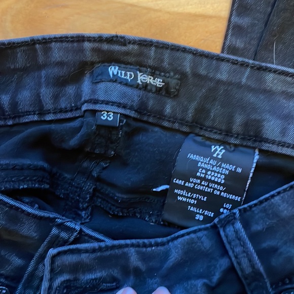 Wild Horse w33 black jeans - Picture 3 of 3
